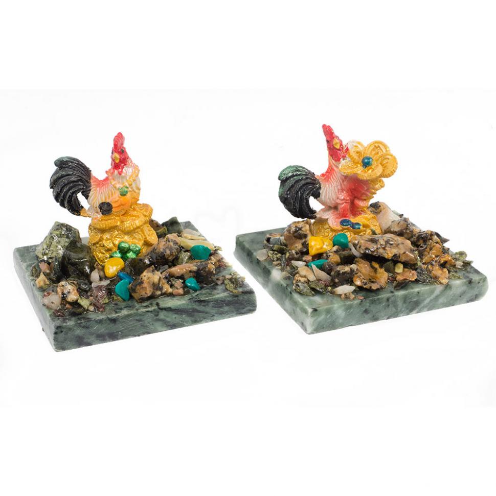 Сувенир "Петух на монетах №2" в ассортименте фото 1 — 