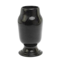 Ваза из черного змеевика 10х10х20,5 см — 