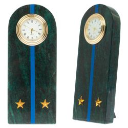 Часы-погон &quot;Лейтенант МЮ&quot; камень змеевик — 