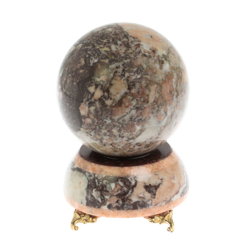 Шар "Антистресс" на ножках из креноида 10х10х15 см фото 1 — 