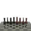 Шахматы с гравировкой "Турнирные" 40х40 см лемезит, габбро-диабаз фото 5 — 