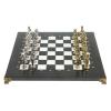 Шахматы "Икар" доска 32х32 см из камня мрамор фото 2 — 