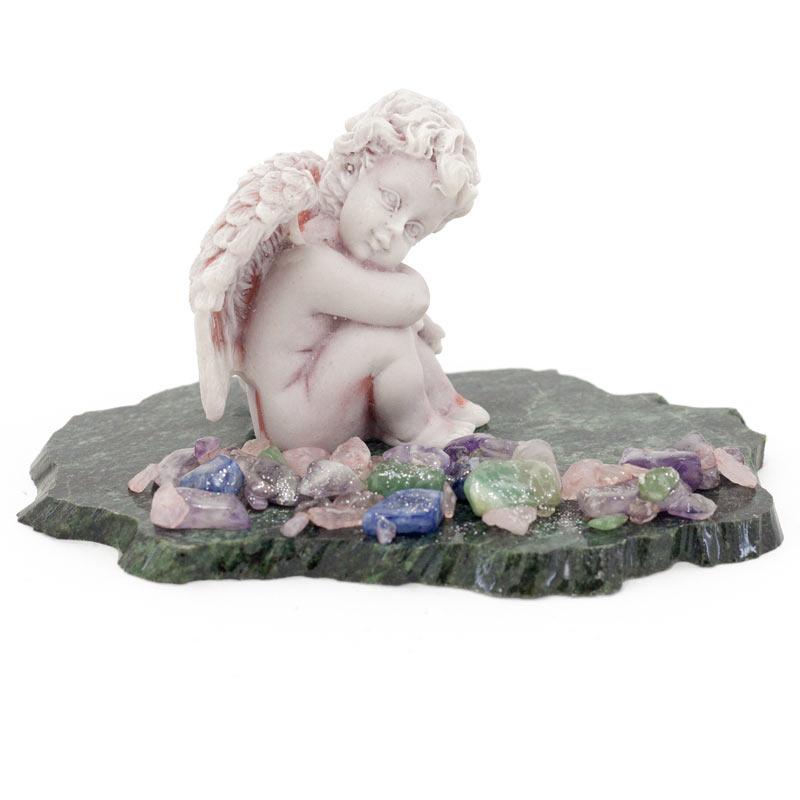 Сувенир из мрамолита "Ангелочек" фото 1 — 