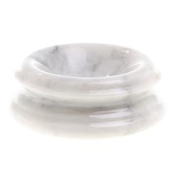 Пепельница из белого мрамора 10х10х3,3 см — 