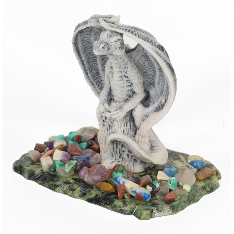 Сувенир "Дракон" из мрамолита фото 1 — 