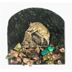 Магнит &quot;Кабан&quot; змеевик — 