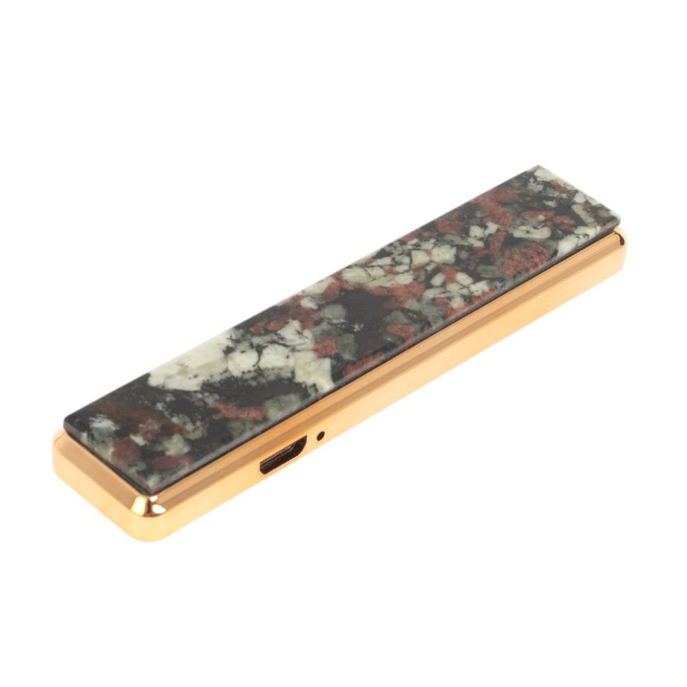 USB зажигалка из камня эвдиалит фото 1 — 