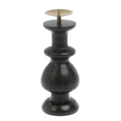 Подсвечник из черного змеевика 5х5х13 см — 