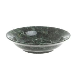 Тарелка из шабровского змеевика 15,5х15,5х3,5 см — 