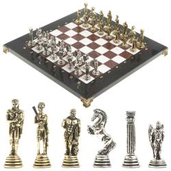 Шахматы &quot;Икар&quot; доска 32х32 см мрамор лемезит — 