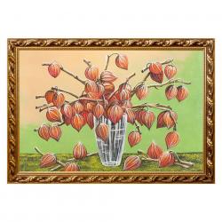 Натюрморт &quot;Букет&quot; багет 46х66 см, каменная крошка — 