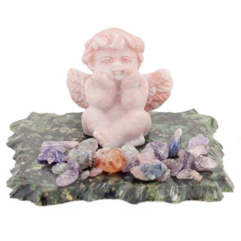 Сувенир из мрамолита "Ангелочек" фото 1 — 