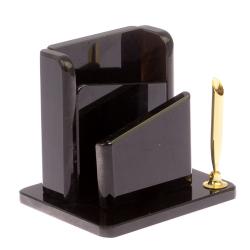 Мини-набор &quot;Герб РФ&quot; из черного обсидиана — 