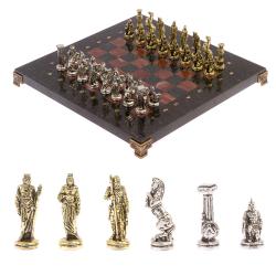 Шахматы &quot;Царь Леонид&quot; доска 28х28 см лемезит — 