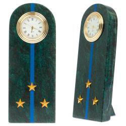 Часы-погон &quot;Старший лейтенант МЮ&quot; камень змеевик — 