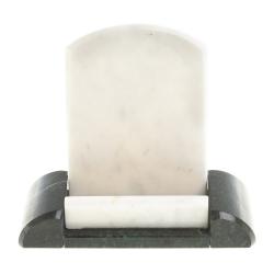 Подставка для телефона из змеевика и мрамора — 