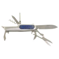 Нож мультитул складной 7 в 1 с камнем лазурит — 
