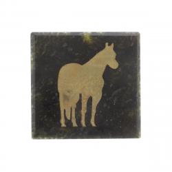 Магнит &quot;Лошадь&quot; из змеевика — 