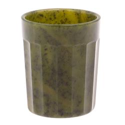 Стакан граненый из нефрита 140 мл 6х7 см — 