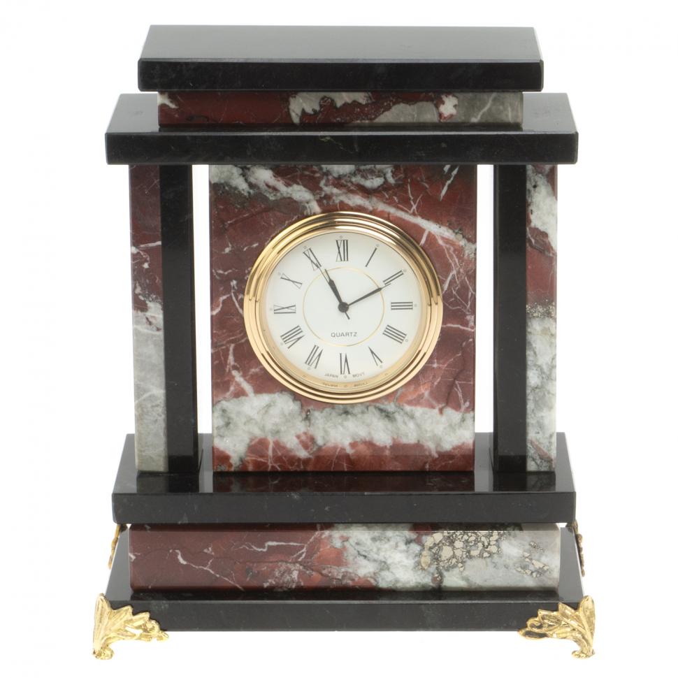 Часы из черного змеевика и креноида фото 1 — 