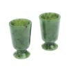 Пара рюмок из нефрита 4,2х4,2х6,5 см 20 мл фото 2 — 