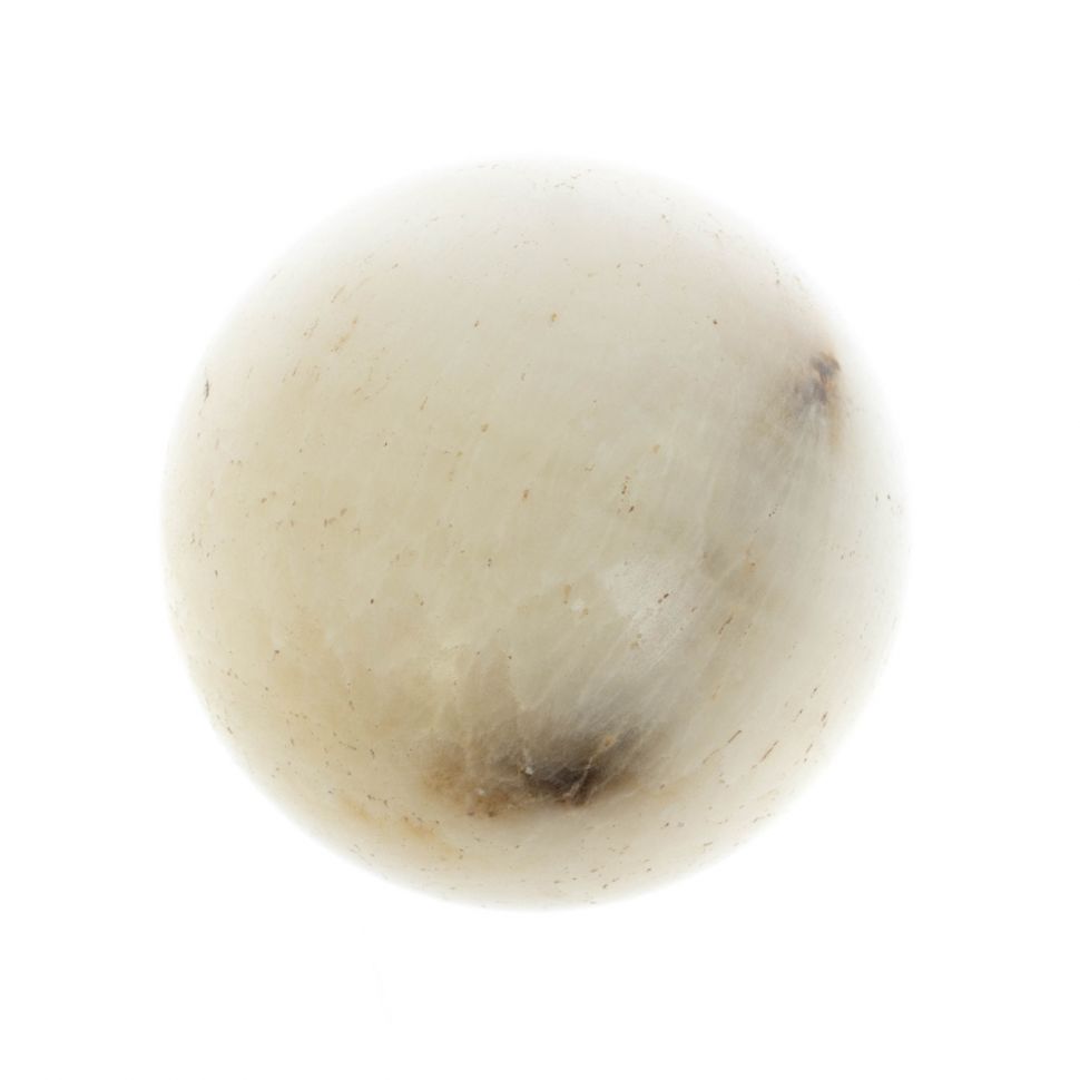 Шар из белого оникса 7,5 см (3) фото 1 — 