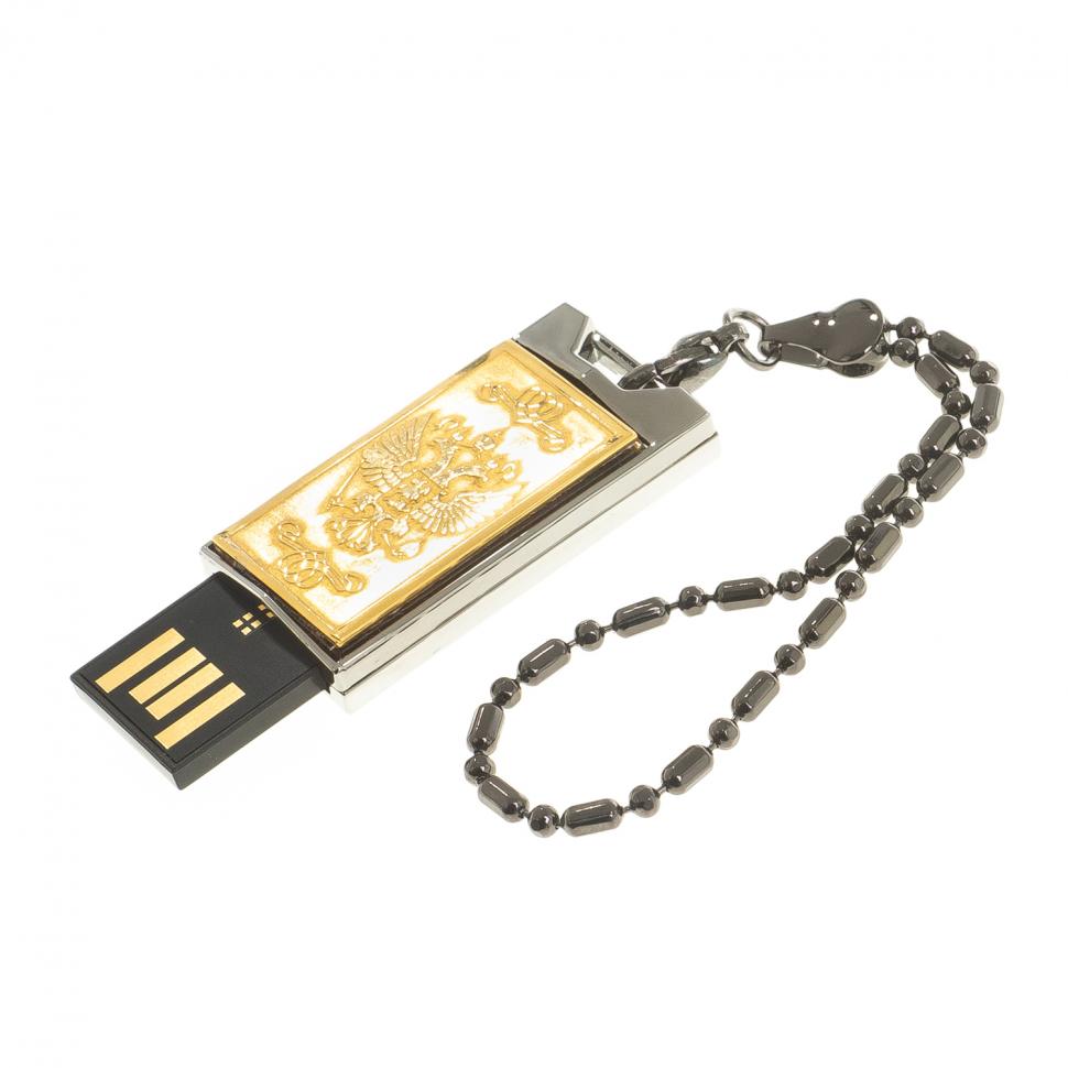 Флешка брелок с символикой "Герб России" 32 Gb Златоуст фото 1 — 