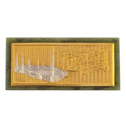 Оберег в машину &quot;Мусульманский&quot; на нефрите Златоуст — 