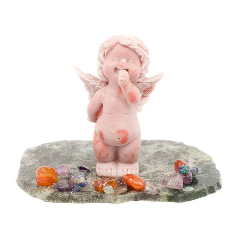 Сувенир из мрамолита "Ангелочек" фото 1 — 