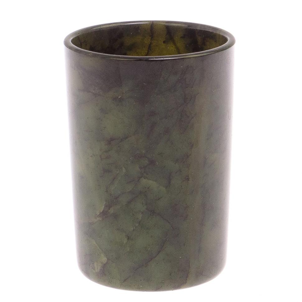 Стакан из нефрита 150 мл 6х6х8,5 см фото 1 — 
