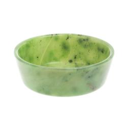 Тарелка орешница из нефрита 8х8х2,8 см — 