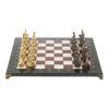 Шахматы подарочные "Шахерезада" доска 40х40 см мрамор лемезит фото 2 — 