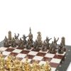 Шахматы подарочные "Шахерезада" доска 40х40 см мрамор лемезит фото 3 — 