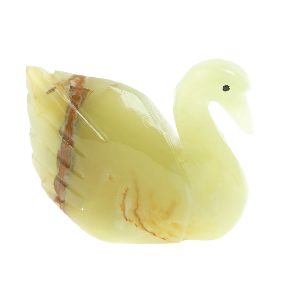 Сувенир "Лебедь" из оникса 13х4,3х10 см (5) фото 1 — 