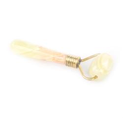 Роликовый массажер камень оникс 10,5х4,5х2 см — 