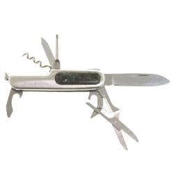 Нож мультитул складной 7 в 1 с камнем мусковит — 