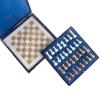 Шахматы "Стандарт" мрамор, ракушечник доска 30х30см фото 7 — 
