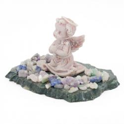 Сувенир &quot;Ангелочек с нимбом&quot; из мрамолита — 