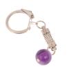 Брелок знак зодиака "Рыбы" камень аметист фото 1 — 