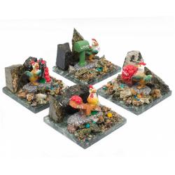 Сувенир &quot;Петух с надписями №3&quot; в ассортименте — 