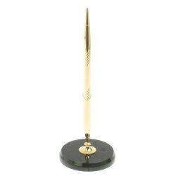 Подставка под ручку из нефрита 7х7х21 см — 