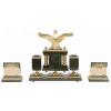 Настольный набор "Двуглавый орел" из нефрита фото 3 — 