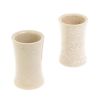Набор стопок 2 шт из ракушечника 60 мл 5х5х8 см (2х3,5)(2) фото 2 — 