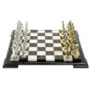 Шахматы "Древний Рим" доска 40х40 см оникс / обсидиан фото 2 — 