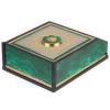 Лоток для бумаг А4 камень малахит Златоуст фото 2 — 