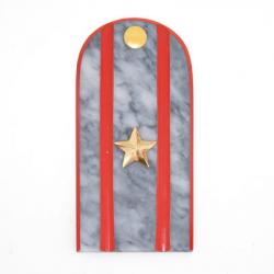 Сувенирный магнит &quot;Погон Майор МВД&quot; камень мрамор — 