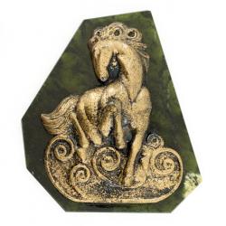 Магнит &quot;Лошадка&quot; змеевик — 