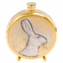 Фляжка с гравюрой &quot;Заяц&quot; Златоуст — 