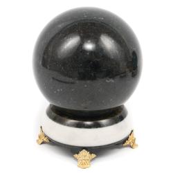 Шар &quot;Антистресс&quot; черный змеевик 11см — 