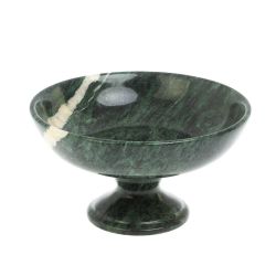 Креманка из шабровского змеевика 14,5х14,5х7,5 см — 